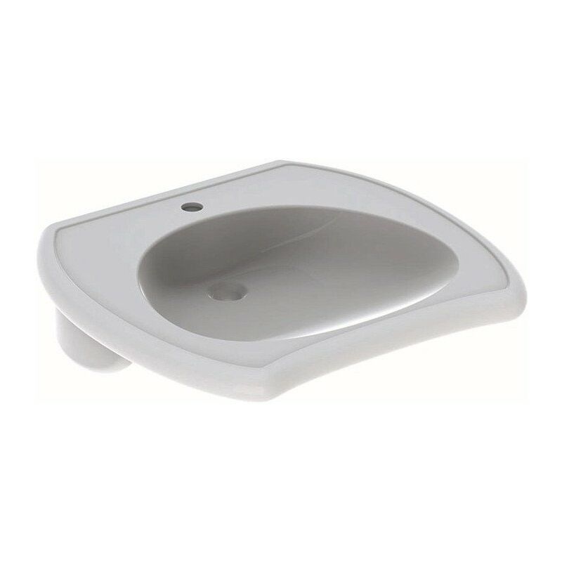 Lavabo VITALIS 550x550mm accesible con orificio para grifería sin rebosadero we - Geberit
Lavabo VITALIS 550x550mm accesible con orificio para grifería sin rebosadero we - Geberit