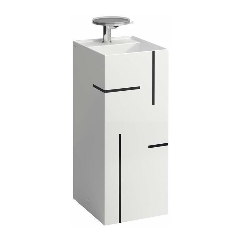 Laufen - Lavabo KARTELL 375 x 435 x 900 mm, de libre instalación, sin tapa, con líneas negras
Laufen - Lavabo KARTELL 375 x 435 x 900 mm, de libre instalación, sin tapa, con líneas negras