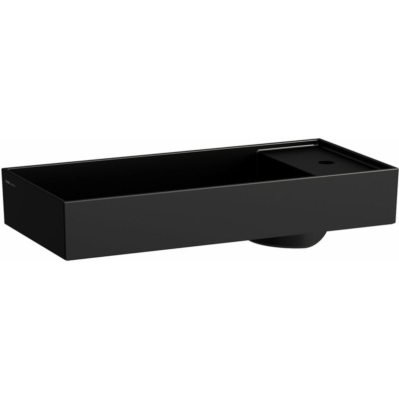 Lavabo Kartell, sin agujero para grifo, sin rebosadero, con repisa para grifo, 750x350, color: Negro Mate - H8123327161121 - Laufen
Lavabo Kartell, sin agujero para grifo, sin rebosadero, con repisa para grifo, 750x350, color: Negro Mate - H8123327161121 - Laufen
