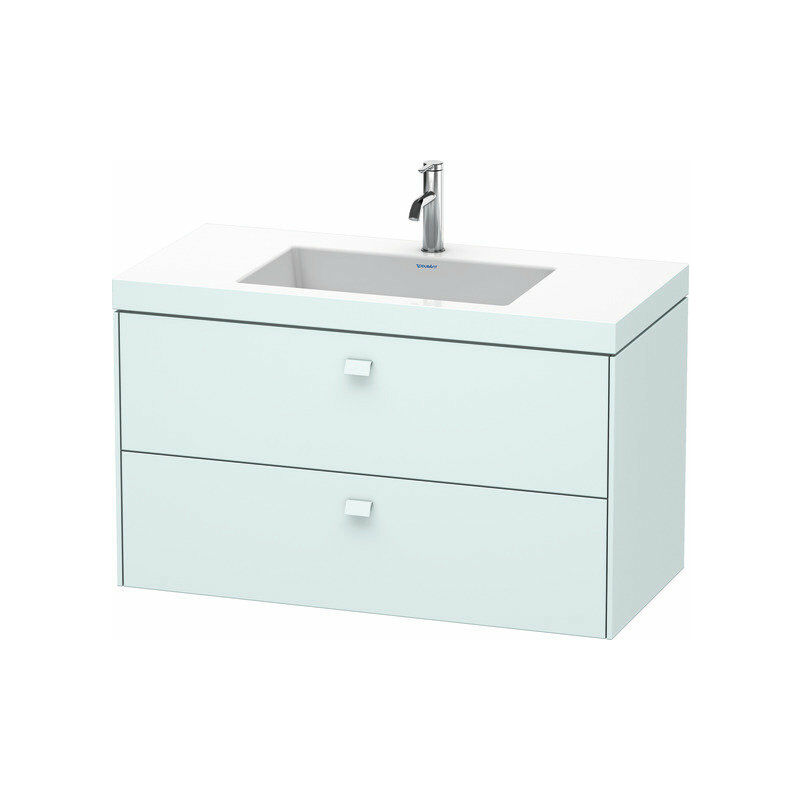 Lavabo para muebles Duravit Brioso c-bonded con subestructura de pared 100,0x48,0 cm, 2 cajones, incl. hueco para sifón y faldón, sin rebosadero, con
Lavabo para muebles Duravit Brioso c-bonded con subestructura de pared 100,0x48,0 cm, 2 cajones, incl. hueco para sifón y faldón, sin rebosadero, con