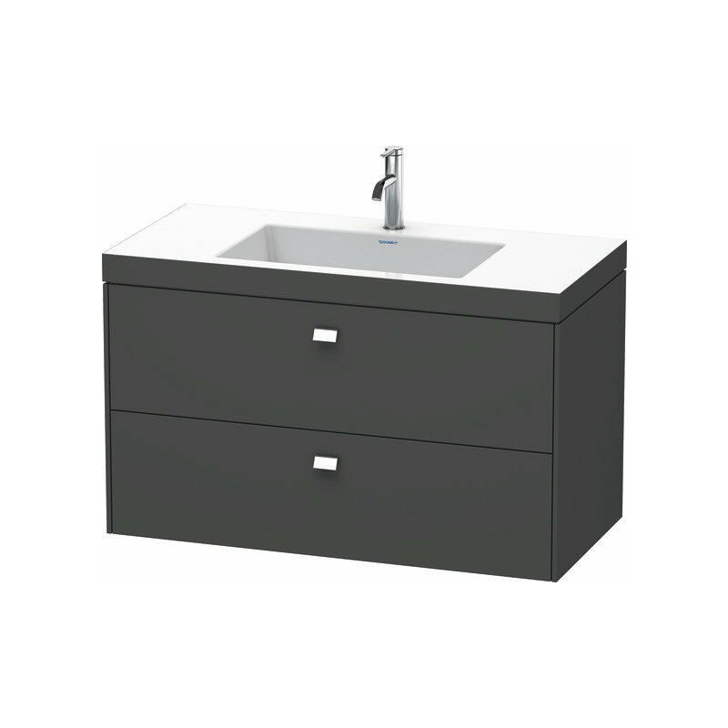 Lavabo para muebles Duravit Brioso c-bonded con subestructura de pared 100,0x48,0 cm, 2 cajones, incl. hueco para sifón y faldón, sin rebosadero, con
Lavabo para muebles Duravit Brioso c-bonded con subestructura de pared 100,0x48,0 cm, 2 cajones, incl. hueco para sifón y faldón, sin rebosadero, con