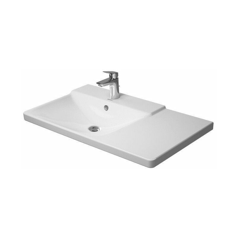 P3 Comforts mueble lavabo lavabo izquierdo con plataforma para grifo rebosadero 850x500mm 1 orificio para grifería blanco - Duravit
P3 Comforts mueble lavabo lavabo izquierdo con plataforma para grifo rebosadero 850x500mm 1 orificio para grifería blanco - Duravit