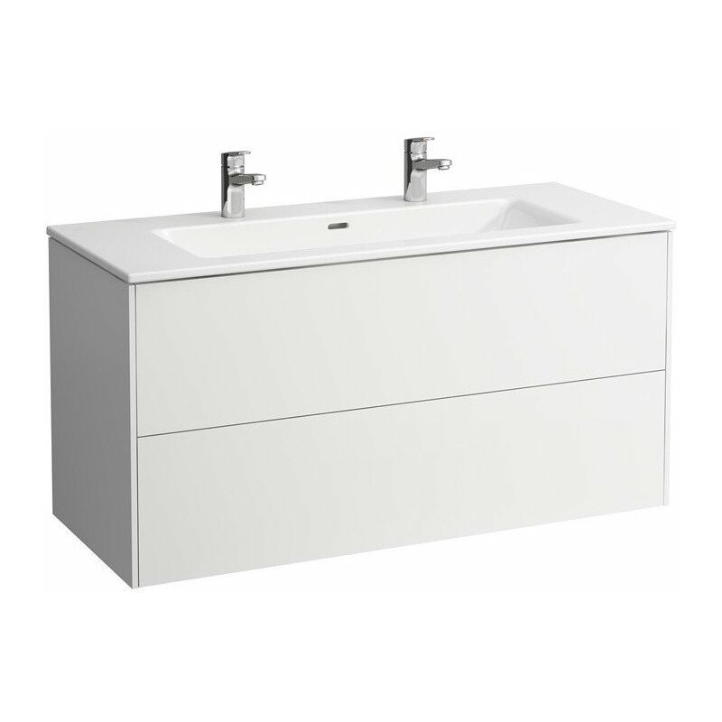 Lavabo PRO S BASE con mueble bajo lavabo, 2 cajones, acabado con 2 orificios para grifería, gris tráfico LAUFEN
Lavabo PRO S BASE con mueble bajo lavabo, 2 cajones, acabado con 2 orificios para grifería, gris tráfico LAUFEN