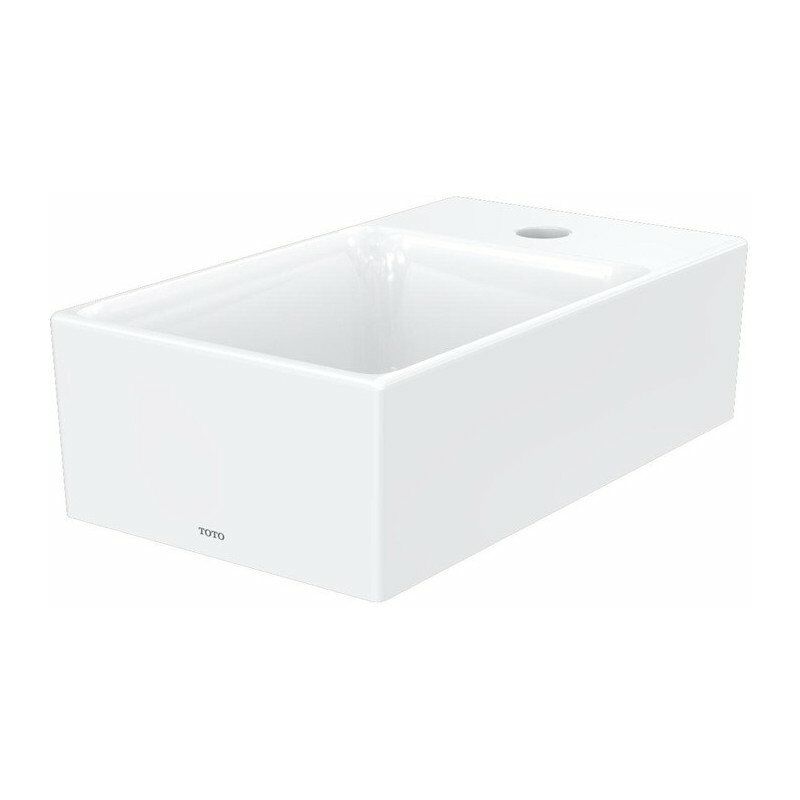 Lavabo sobre encimera CS cuadrado, con orificio para grifería, sin rebosadero blanco 400 mm TOTO
Lavabo sobre encimera CS cuadrado, con orificio para grifería, sin rebosadero blanco 400 mm TOTO