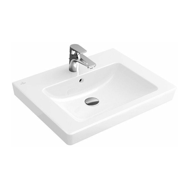 Lavabos Classic, 600 x 470 mm, rectangular, modelo de suelo, para grifería de 3 orificios, orificio central perforado, sin rebosadero White
Lavabos Classic, 600 x 470 mm, rectangular, modelo de suelo, para grifería de 3 orificios, orificio central perforado, sin rebosadero White