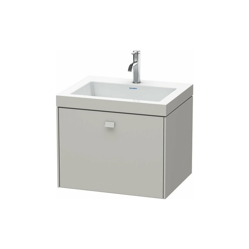 Lavamanos Duravit Brioso de 60,0x48,0 cm, 1 cajón, sin rebosadero, con banco para grifos, 1 agujero para grifos, Color (frente/cuerpo): Concreto gris
Lavamanos Duravit Brioso de 60,0x48,0 cm, 1 cajón, sin rebosadero, con banco para grifos, 1 agujero para grifos, Color (frente/cuerpo): Concreto gris