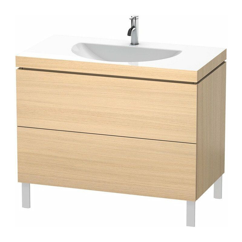 Duravit - L-CUBE mueble lavabo 1000x540mm sin rebosadero 1 orificio para grifería Roble mediterráneo
Duravit - L-CUBE mueble lavabo 1000x540mm sin rebosadero 1 orificio para grifería Roble mediterráneo