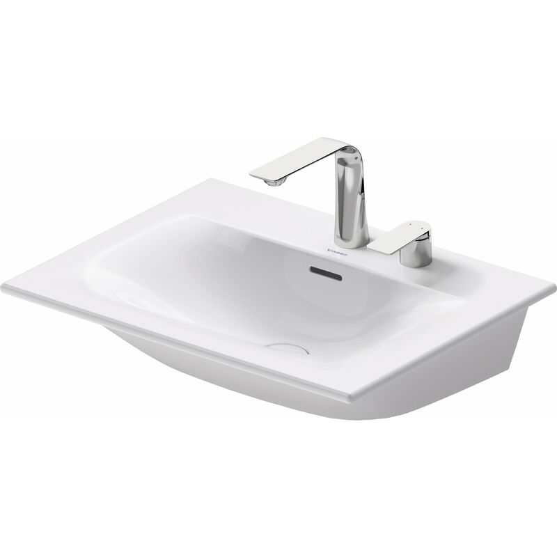 Lavamanos para muebles Duravit Viu 234463, 630 mm, con rebosadero, con banco para grifos, 2 agujeros para grifos, color: Blanco - 2344630058
Lavamanos para muebles Duravit Viu 234463, 630 mm, con rebosadero, con banco para grifos, 2 agujeros para grifos, color: Blanco - 2344630058