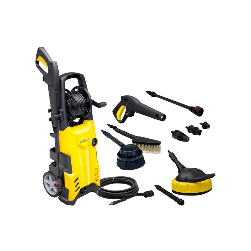 Lavor - Limpiador de alta presión 180 Bars 2500W 510L/h con 2 cepillos + Limpiador de terraza ! - ESPACIO 180
Lavor - Limpiador de alta presión 180 Bars 2500W 510L/h con 2 cepillos + Limpiador de terraza ! - ESPACIO 180
