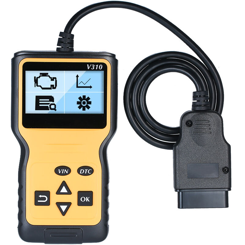 Lector de codigos O-B-D-II, Analizador de errores de luz de motor de comprobacion de coche
Lector de codigos O-B-D-II, Analizador de errores de luz de motor de comprobacion de coche