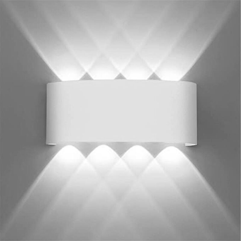 Stoex - Led Moderna Apliques de Pared 8W (Blanco) Lámpara de Pared Aluminio para Dormitorio (Blanco Frío)
Stoex - Led Moderna Apliques de Pared 8W (Blanco) Lámpara de Pared Aluminio para Dormitorio (Blanco Frío)