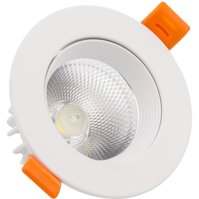 Foco Downlight LED 15W COB Direccionable Circular Blanco Corte Ø 110 mm No Flicker Blanco Cálido 3000K . - Blanco Cálido 3000K
Foco Downlight LED 15W COB Direccionable Circular Blanco Corte Ø 110 mm No Flicker Blanco Cálido 3000K . - Blanco Cálido 3000K