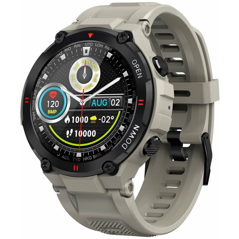 K22 Smart Watch 1.28 '' IPS Pantalla tactil completa BT Call Fitness / Health Monitor 400mAh Bateria grande Control de musica / camara Compatible con
K22 Smart Watch 1.28 '' IPS Pantalla tactil completa BT Call Fitness / Health Monitor 400mAh Bateria grande Control de musica / camara Compatible con