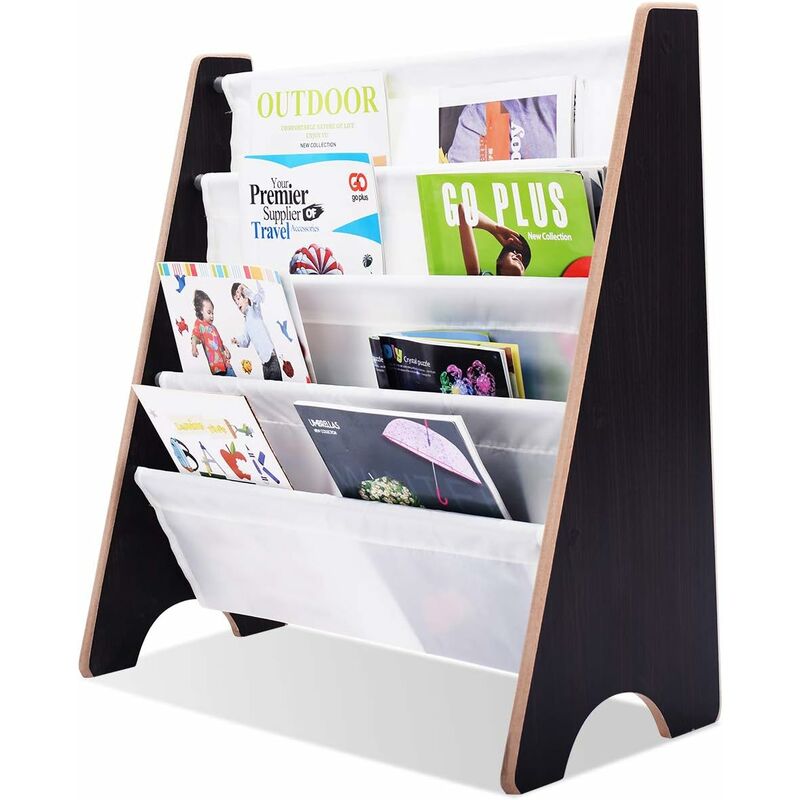 Librería Infantil Estante de Libros para Niños y 4 Compartimentos (Marrón + blanco creme)
Librería Infantil Estante de Libros para Niños y 4 Compartimentos (Marrón + blanco creme)