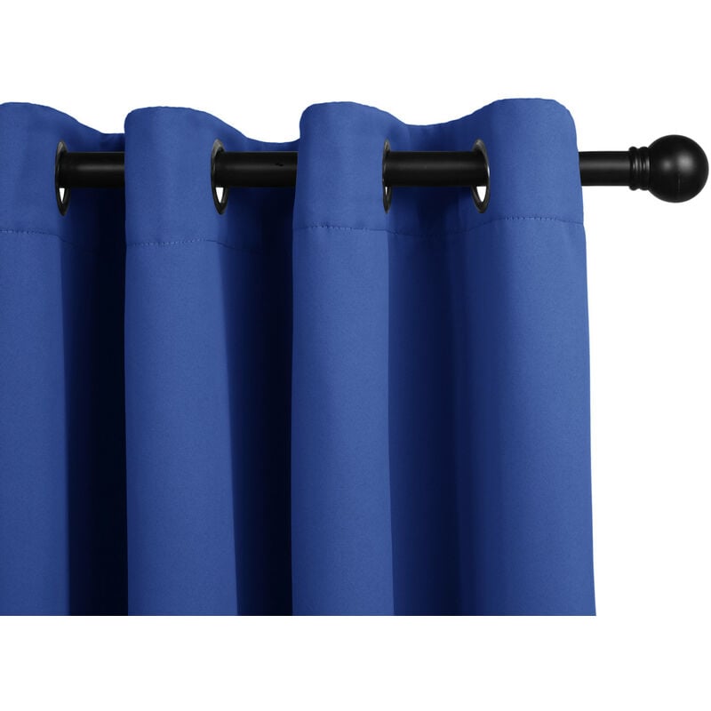 LIFA LIVING 1x cortina opaca Aislantes Termicas, 1x cortina Azul Oscuro, 250x150cm, cortina con Ojales 100% Poliéster
LIFA LIVING 1x cortina opaca Aislantes Termicas, 1x cortina Azul Oscuro, 250x150cm, cortina con Ojales 100% Poliéster