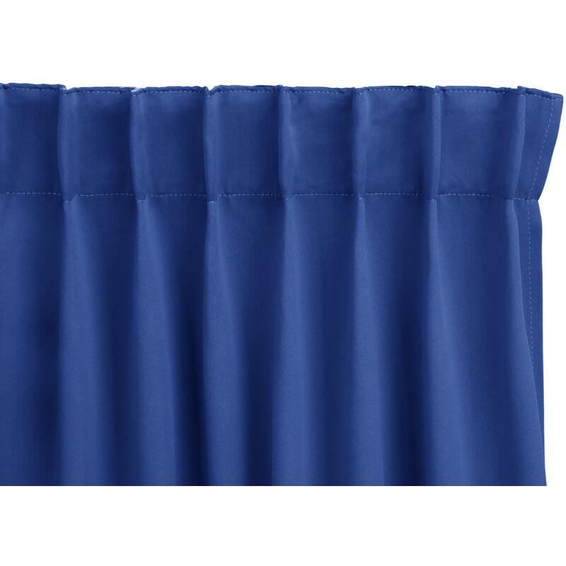1x cortina opaca Térmicas con Ganchos, 1x cortina Azúl 150 x 250 cm, 100% Poliéster - Lifa Living
1x cortina opaca Térmicas con Ganchos, 1x cortina Azúl 150 x 250 cm, 100% Poliéster - Lifa Living
