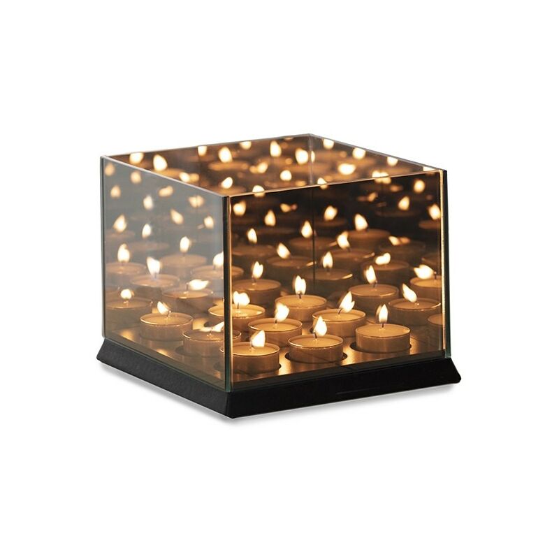 Portavelas cuadrado para 9 velas, Portavelas espejo, Portavelas espejo y vidriera ignífugos, Uso interior y exterior, 20 x 20 x 15 cm - Lifa Living
Portavelas cuadrado para 9 velas, Portavelas espejo, Portavelas espejo y vidriera ignífugos, Uso interior y exterior, 20 x 20 x 15 cm - Lifa Living