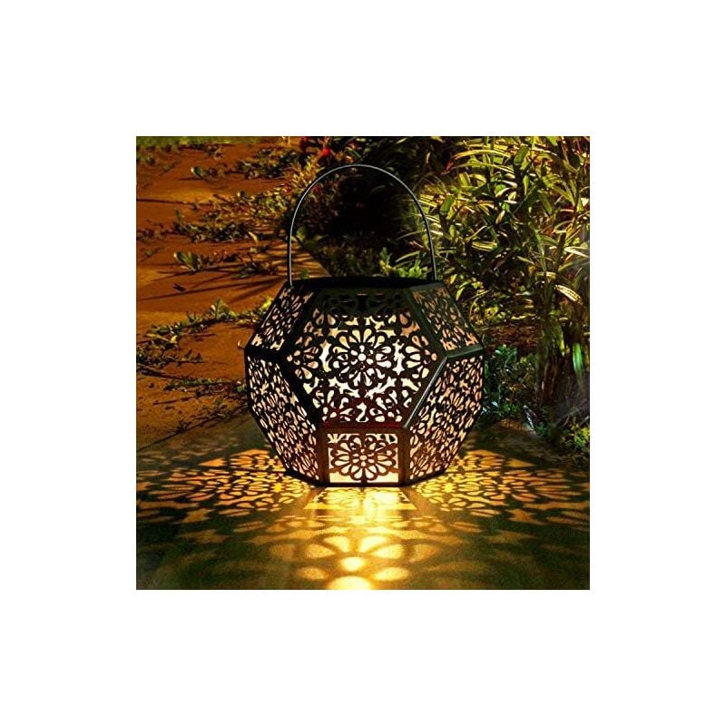 Abcrital - Linterna solar LED para exteriores Lámpara solar para jardín al aire libre Luz colgante impermeable Iluminación decorativa Forma de
Abcrital - Linterna solar LED para exteriores Lámpara solar para jardín al aire libre Luz colgante impermeable Iluminación decorativa Forma de