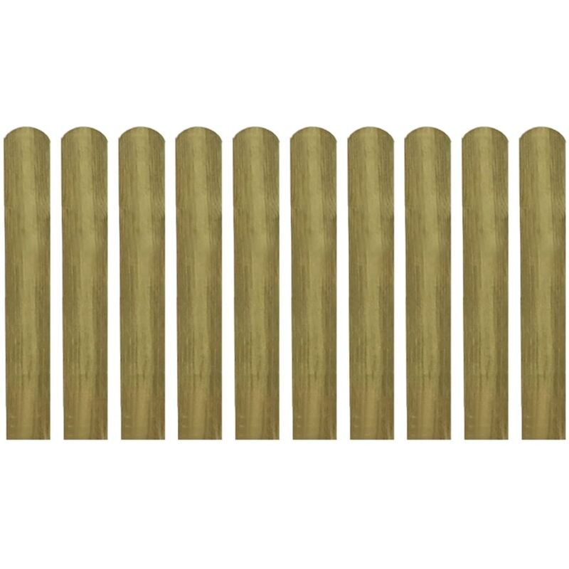 Madera Impregnada Listones de Valla de Jardín 20 Unidades 60 cm - Marrón - Vidaxl
Madera Impregnada Listones de Valla de Jardín 20 Unidades 60 cm - Marrón - Vidaxl