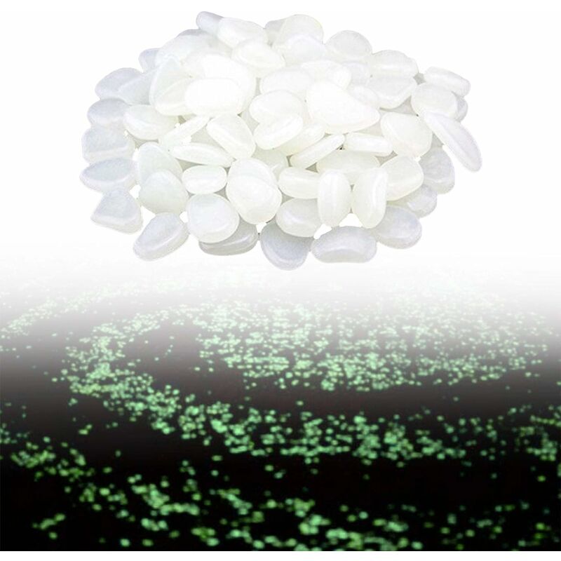Litzee - 100 piezas de piedras luminosas, guijarros de colores, guijarros oscuros, resplandor de luz para acuario blanco, jardín, decoración de
Litzee - 100 piezas de piedras luminosas, guijarros de colores, guijarros oscuros, resplandor de luz para acuario blanco, jardín, decoración de
