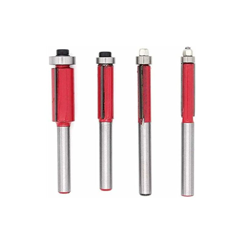 LITZEE, 4 piezas, enrutador de copia de 1/4 ', herramientas de fresado de carpintería de bricolaje, corte con rodamiento superior, enrutador de
LITZEE, 4 piezas, enrutador de copia de 1/4 ', herramientas de fresado de carpintería de bricolaje, corte con rodamiento superior, enrutador de