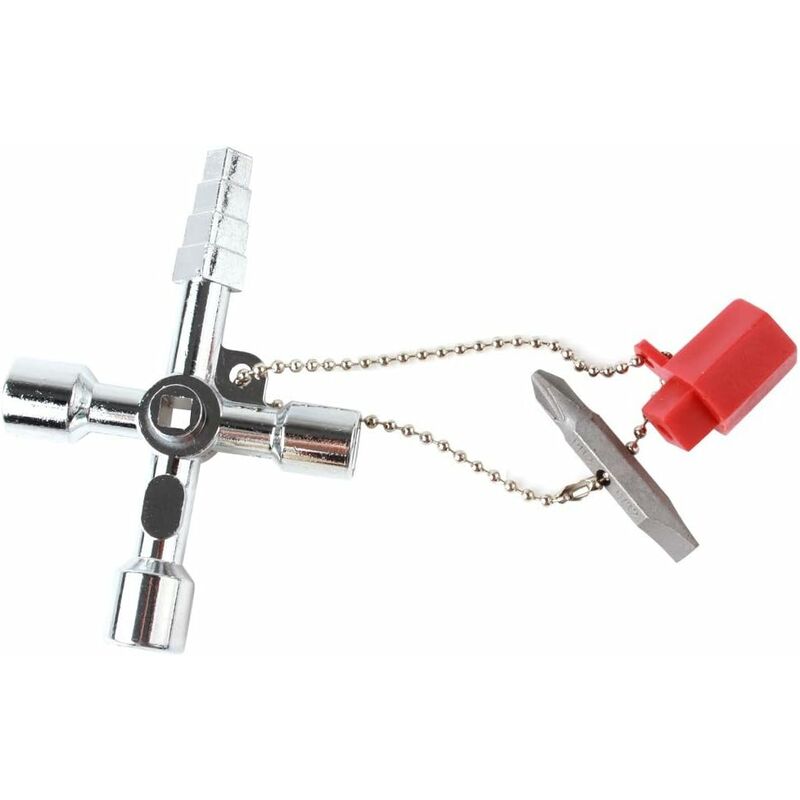 4 vías Universal Utility Plumber Socket Aleación Cuadrado Triángulo Herramienta de cruzada Elevador eléctrico Gabinete Caja de gabinete
4 vías Universal Utility Plumber Socket Aleación Cuadrado Triángulo Herramienta de cruzada Elevador eléctrico Gabinete Caja de gabinete