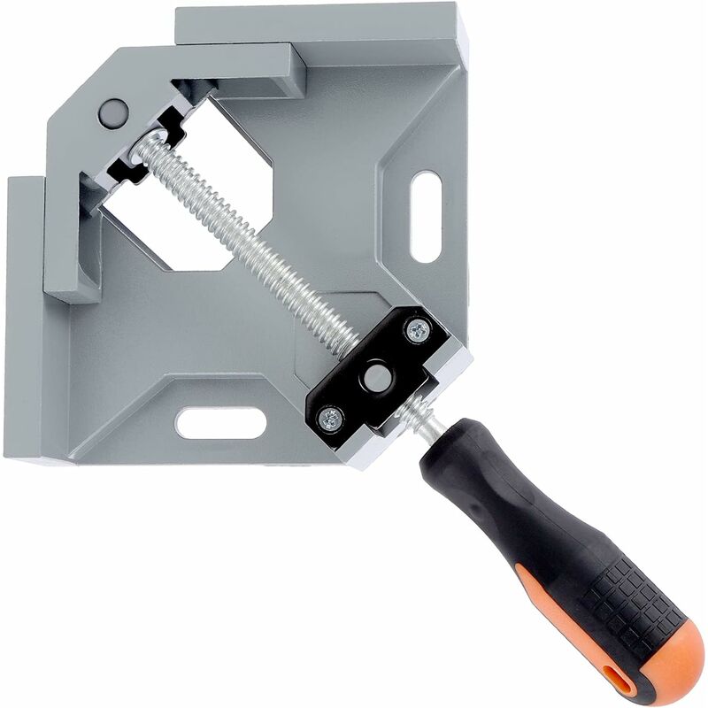 Abrazadera de esquina de 90 grados Abrazadera de marco de esquina para herramientas manuales de carpintería
Abrazadera de esquina de 90 grados Abrazadera de marco de esquina para herramientas manuales de carpintería