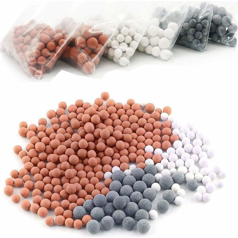Anti Caliza para ducha, bolas de iones negativos para cabezal de ducha (ablandador de agua, filtro de spa)
Anti Caliza para ducha, bolas de iones negativos para cabezal de ducha (ablandador de agua, filtro de spa)