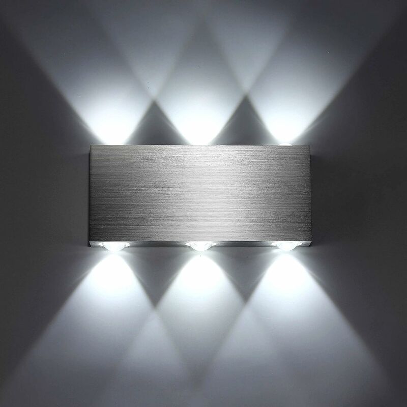 Litzee - Aplique de pared LED 6W Aplique de pared interior Moderno Cuadrado Arriba Abajo Iluminación de aluminio Luz de decoración para dormitorio
Litzee - Aplique de pared LED 6W Aplique de pared interior Moderno Cuadrado Arriba Abajo Iluminación de aluminio Luz de decoración para dormitorio