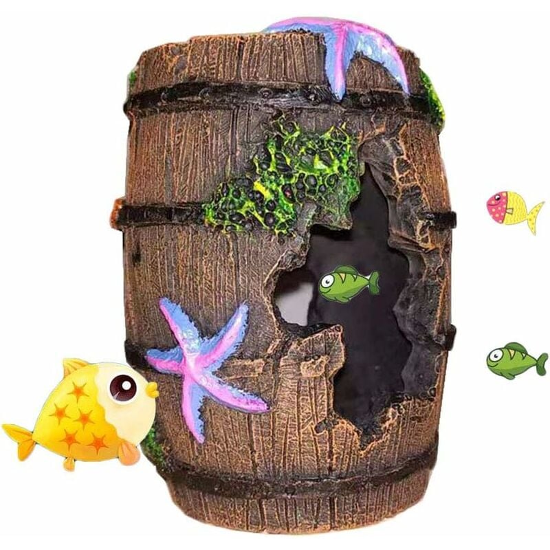 Litzee - Aqua Adornos, adornos de resina para acuario no tóxicos, decoración de acuario para el hogar, peces pequeños, cueva artificial para adornos
Litzee - Aqua Adornos, adornos de resina para acuario no tóxicos, decoración de acuario para el hogar, peces pequeños, cueva artificial para adornos