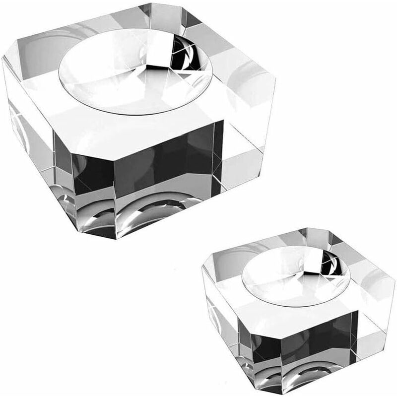 Base de bola de cristal de 2 piezas, soporte de bola de cristal, pantalla de bola de cristal, base de pantalla de cristal cuadrada transparente
Base de bola de cristal de 2 piezas, soporte de bola de cristal, pantalla de bola de cristal, base de pantalla de cristal cuadrada transparente