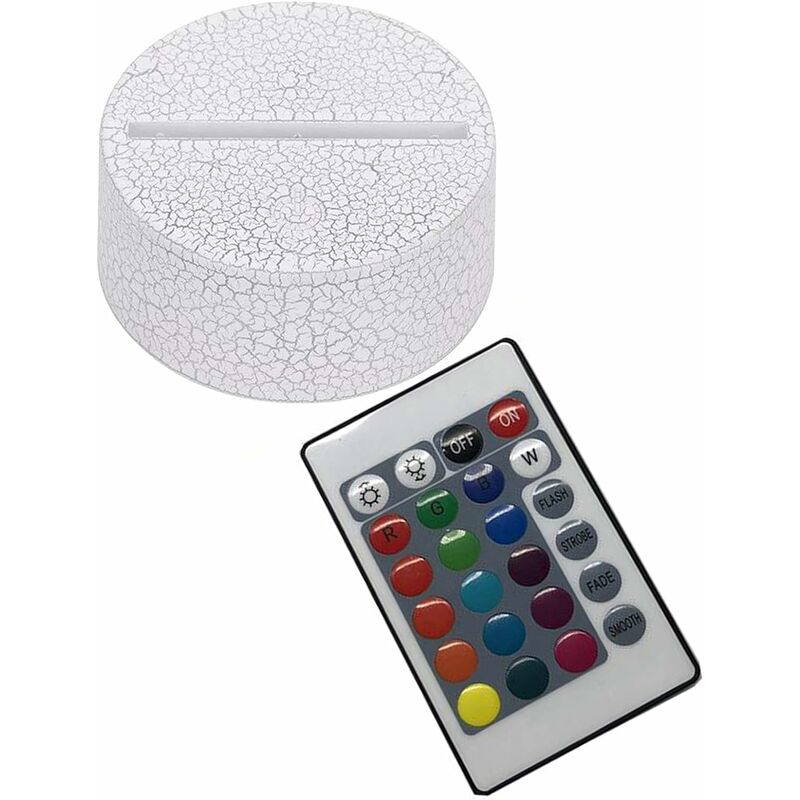 Litzee - Base de lámpara LED Soporte de luz nocturna de ilusión 3D con alimentación de 2 vías, soporte de pantalla de reemplazo de interruptor táctil
Litzee - Base de lámpara LED Soporte de luz nocturna de ilusión 3D con alimentación de 2 vías, soporte de pantalla de reemplazo de interruptor táctil