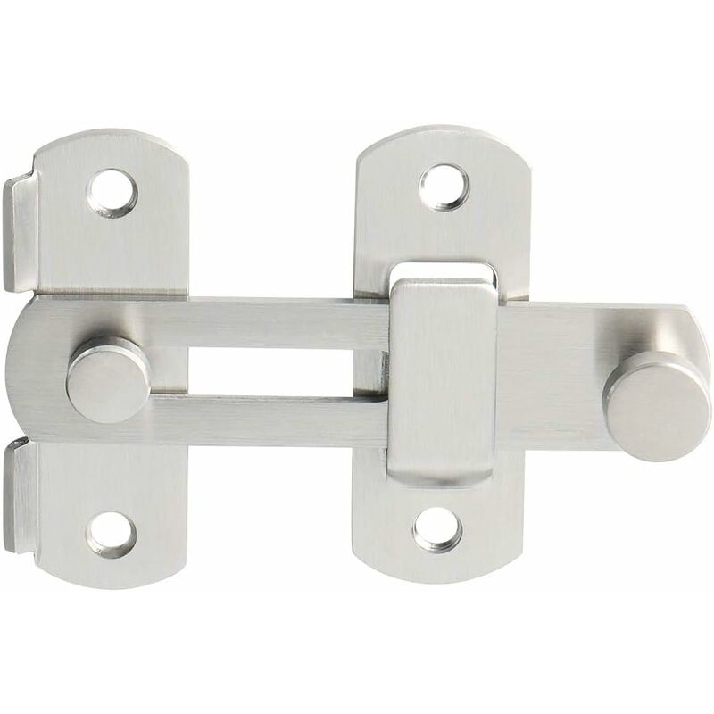 Cerradura de puerta corredera Cerradura de puerta Perno de bloqueo de hebilla con tornillo para puerta, ventana, armario y jardín, acabado de acero
Cerradura de puerta corredera Cerradura de puerta Perno de bloqueo de hebilla con tornillo para puerta, ventana, armario y jardín, acabado de acero