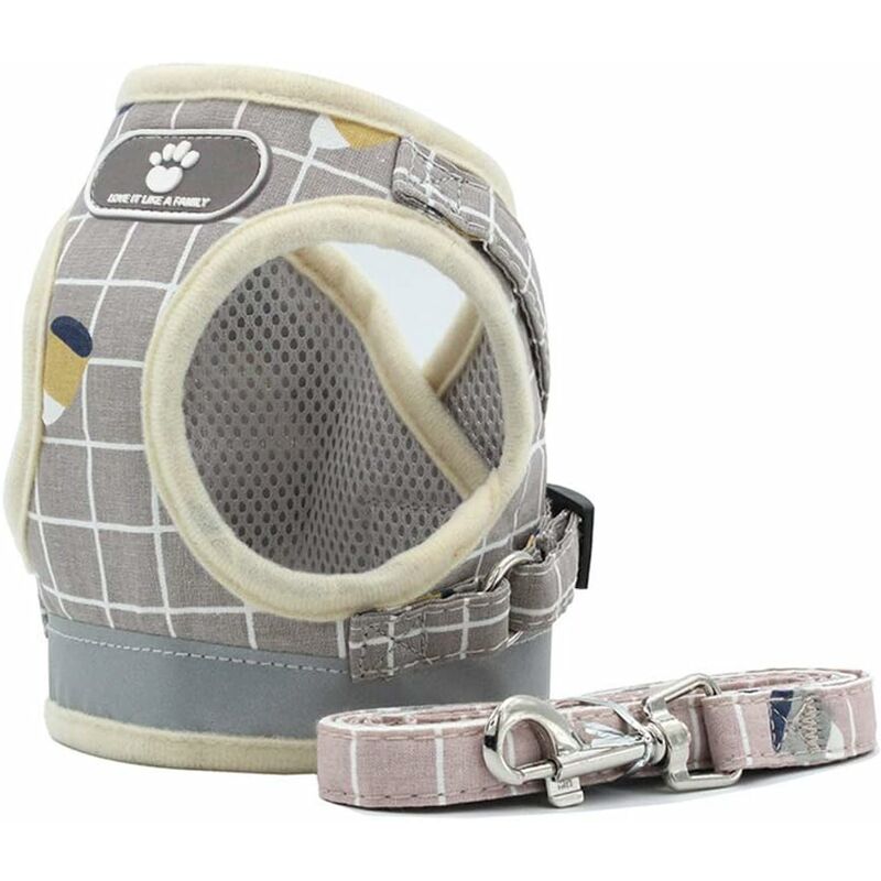 Chaleco de cinturón ajustable acolchado reflectante suave transpirable correa cómoda para cachorros de perros pequeños MZ083 (XS, caqui)
Chaleco de cinturón ajustable acolchado reflectante suave transpirable correa cómoda para cachorros de perros pequeños MZ083 (XS, caqui)
