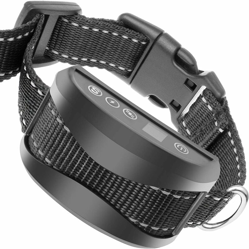 Collar antiladridos para perros, collar de adiestramiento automático con modos de sonido / vibración / choque, 7 niveles de sensibilidad, recargable
Collar antiladridos para perros, collar de adiestramiento automático con modos de sonido / vibración / choque, 7 niveles de sensibilidad, recargable