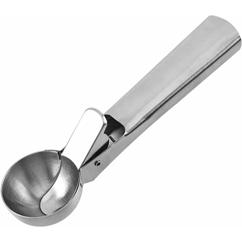 Cuchara para helado de acero inoxidable Cuchara para helado con gatillo fácil, Cuchara para galletas premium Herramienta de cocina para yogur helado,
Cuchara para helado de acero inoxidable Cuchara para helado con gatillo fácil, Cuchara para galletas premium Herramienta de cocina para yogur helado,