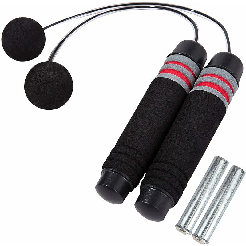 LITZEE Cuerda de salto inalámbrica ajustable Cuerda de velocidad antienredos para entrenamiento de resistencia, boxeo, MMA, levantamiento de pesas,
LITZEE Cuerda de salto inalámbrica ajustable Cuerda de velocidad antienredos para entrenamiento de resistencia, boxeo, MMA, levantamiento de pesas,