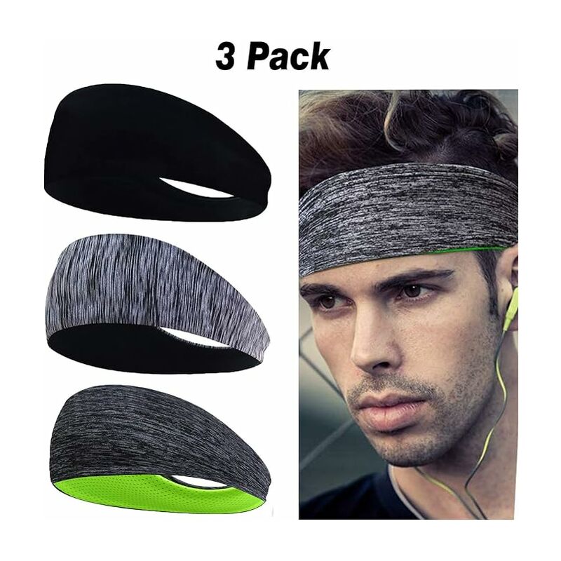 Diadema deportiva para hombres y mujeres, diadema antideslizante para trotar, correr, hacer senderismo, ciclismo y motociclismo, paquete de 3
Diadema deportiva para hombres y mujeres, diadema antideslizante para trotar, correr, hacer senderismo, ciclismo y motociclismo, paquete de 3