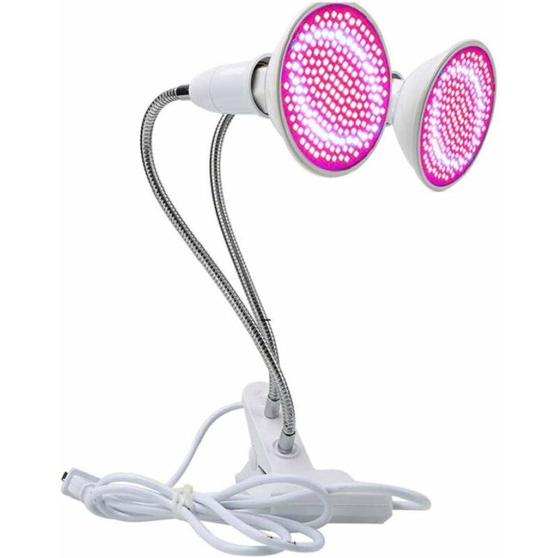 Doble cabezal 200 LED Lámpara de cultivo Luz LED Clip de escritorio Luces de planta Sistema multifuncional Luz interior Maceta Crecimiento de plantas
Doble cabezal 200 LED Lámpara de cultivo Luz LED Clip de escritorio Luces de planta Sistema multifuncional Luz interior Maceta Crecimiento de plantas