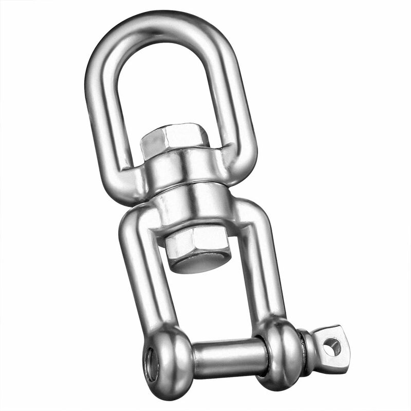 Gancho giratorio de acero inoxidable 360 ° para yoga, hamaca, saco de boxeo y gimnasio 10 MM 14,4 x 8,6 x 3,2 cm
Gancho giratorio de acero inoxidable 360 ° para yoga, hamaca, saco de boxeo y gimnasio 10 MM 14,4 x 8,6 x 3,2 cm