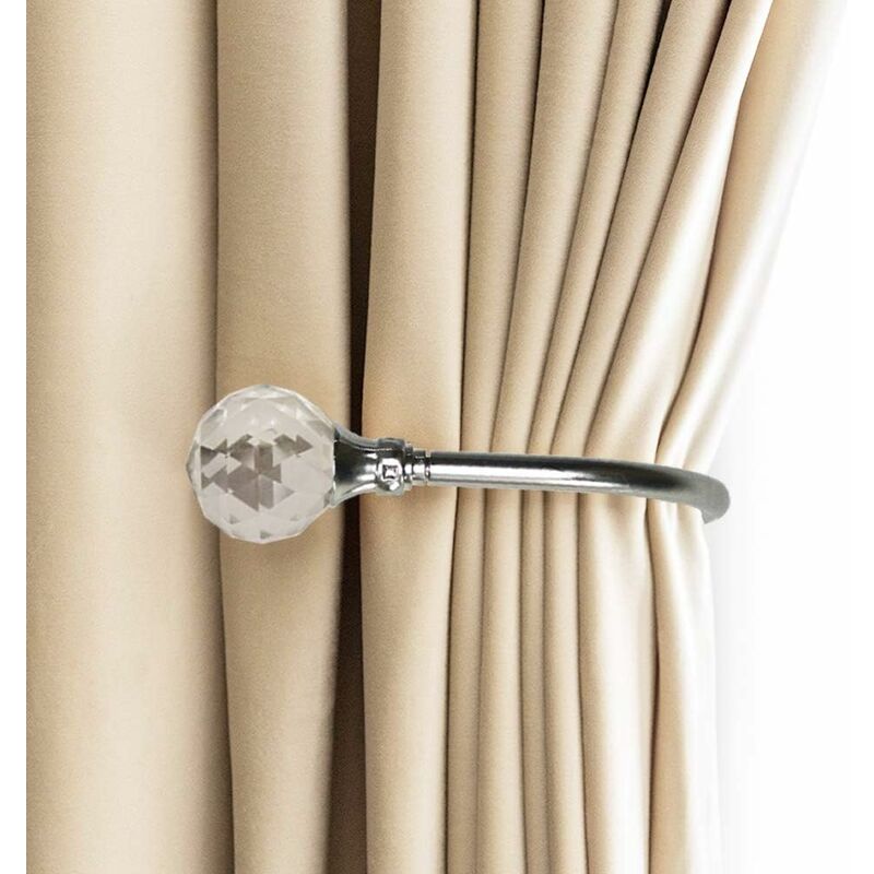 Ganchos de pared para cortinas, en forma de U, de metal, para cortinas, 2 unidades, color plateado
Ganchos de pared para cortinas, en forma de U, de metal, para cortinas, 2 unidades, color plateado
