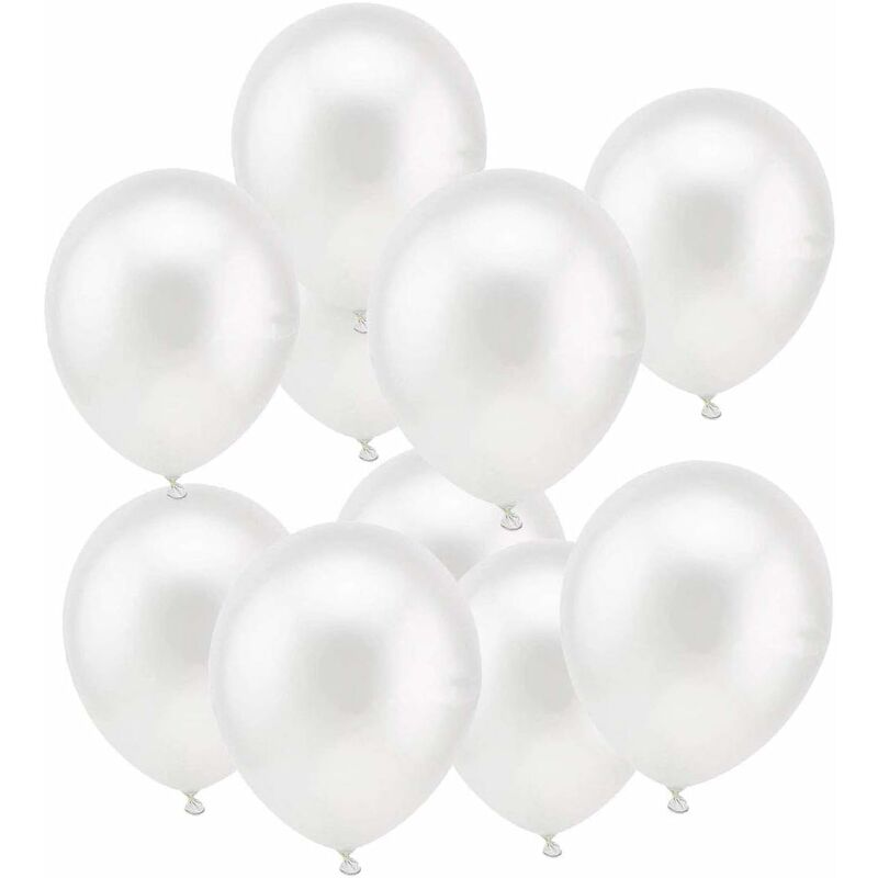 Litzee - Globo de perlas blancas, 100 globos de látex de helio blanco de 30 cm para boda, nacimiento, bautismo, baby shower, fiesta de cumpleaños
Litzee - Globo de perlas blancas, 100 globos de látex de helio blanco de 30 cm para boda, nacimiento, bautismo, baby shower, fiesta de cumpleaños