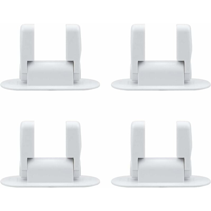 Juego de 4 cerraduras y manijas de seguridad para niños y bebés, puerta de seguridad para bebés con adhesivo (blanco)
Juego de 4 cerraduras y manijas de seguridad para niños y bebés, puerta de seguridad para bebés con adhesivo (blanco)
