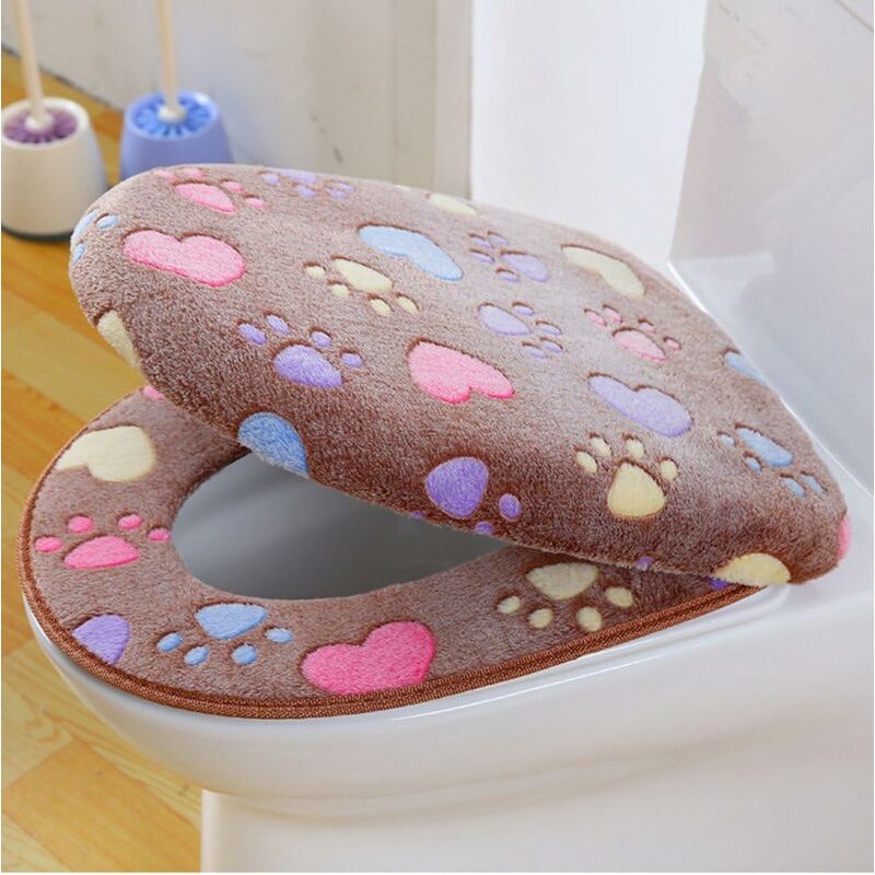 Juego de fundas para asiento de inodoro Funda de asiento de inodoro más gruesa y cálida Alfombrilla de inodoro lavable para invierno Almohadillas de
Juego de fundas para asiento de inodoro Funda de asiento de inodoro más gruesa y cálida Alfombrilla de inodoro lavable para invierno Almohadillas de