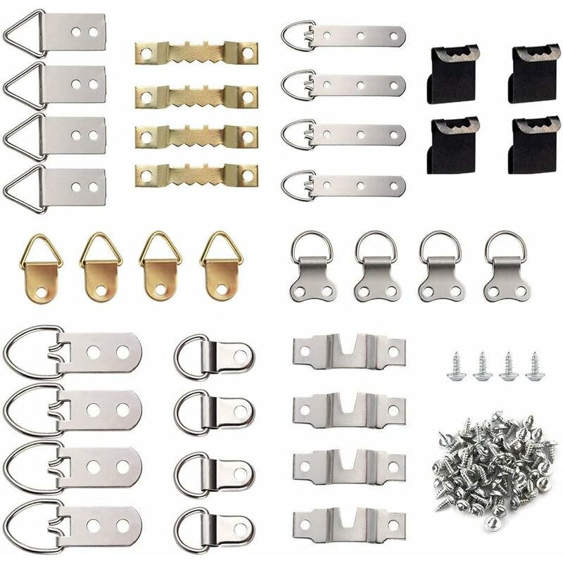 Kit de 96 ganchos para colgar marcos de fotos, 9 plantillas, ganchos para fotos, ganchos con tornillos para oficina, fotos familiares, pintura para
Kit de 96 ganchos para colgar marcos de fotos, 9 plantillas, ganchos para fotos, ganchos con tornillos para oficina, fotos familiares, pintura para