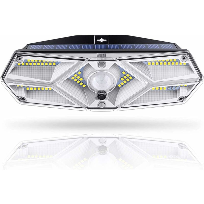 Lámpara solar Lámpara de pared de carga solar para exteriores 104 LED Luz solar Luz solar impermeable con sensor de movimiento Luz de seguridad
Lámpara solar Lámpara de pared de carga solar para exteriores 104 LED Luz solar Luz solar impermeable con sensor de movimiento Luz de seguridad