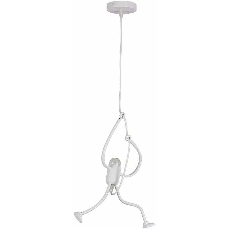 Lámpara colgante moderna, lámpara de araña de hierro con diseño de dibujos animados creativo adecuada para dormitorio y comedor, E27, bombilla no
Lámpara colgante moderna, lámpara de araña de hierro con diseño de dibujos animados creativo adecuada para dormitorio y comedor, E27, bombilla no