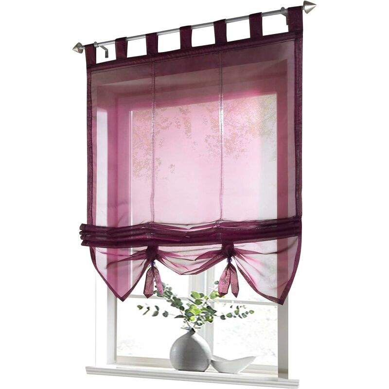 Persiana romana con hebillas Cortinas Cocina Persianas romanas Hebilla transparente Cortinas modernas para persianas Velo Rojo vino LxH 100x155cm 1pc
Persiana romana con hebillas Cortinas Cocina Persianas romanas Hebilla transparente Cortinas modernas para persianas Velo Rojo vino LxH 100x155cm 1pc