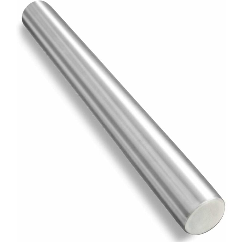 Rodillo de amasar de acero inoxidable, rodillos de metal para hornear, masa para galletas y pastelería, etc. 1,5 pulgadas de diámetro (sólido)
Rodillo de amasar de acero inoxidable, rodillos de metal para hornear, masa para galletas y pastelería, etc. 1,5 pulgadas de diámetro (sólido)