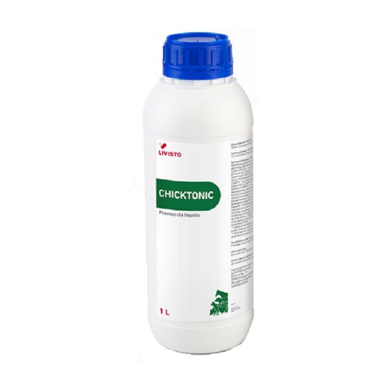 LIVISTO CHICKTONIC Premezcla Líquida Con Vitaminas y Aminoácidos para Animales Domésticos, 1 L
LIVISTO CHICKTONIC Premezcla Líquida Con Vitaminas y Aminoácidos para Animales Domésticos, 1 L